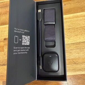 WHOOP 4.0 Fitness Tracker with Dark Navy Strap